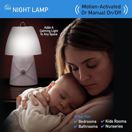 Factory Rechargeable LED Night Light with Battery Powered and Motion Sensor 1pcs
