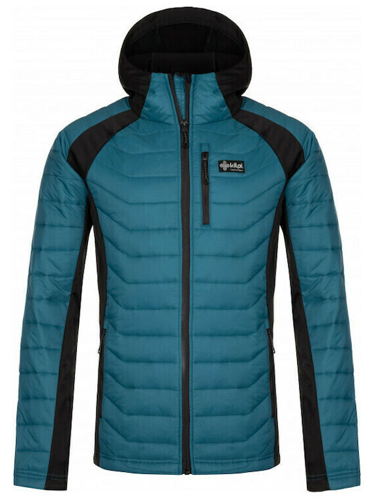 Kilpi Men's Winter Puffer Jacket Turquoise