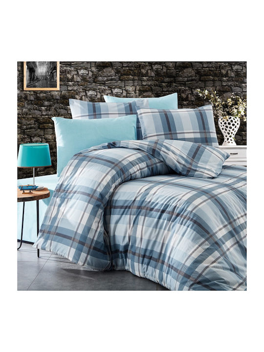 Dimcol Duvet Cover Queen 220x240 Ekávi 421 Sky Blue