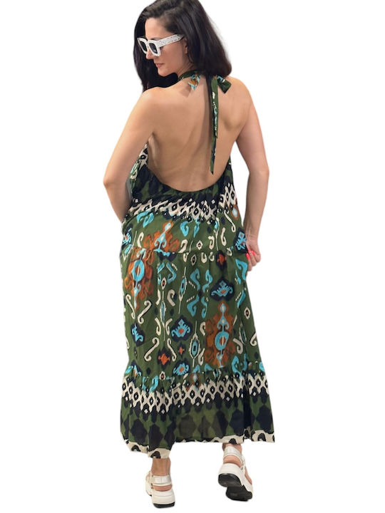 Summer Maxi Dress Green