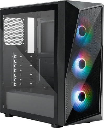 Vengeance Venom CoolerMaster Edition-V2 Gaming Desktop PC (i5-13400F/16GB DDR4/512GB SSD/GeForce RTX 4070/No OS)