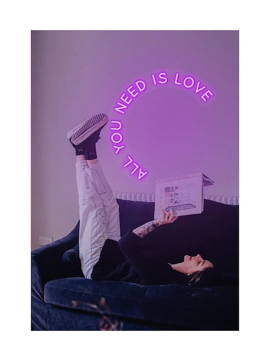 Neon Διακοσμητικό Φωτιστικό LED Love 80x49.8εκ.