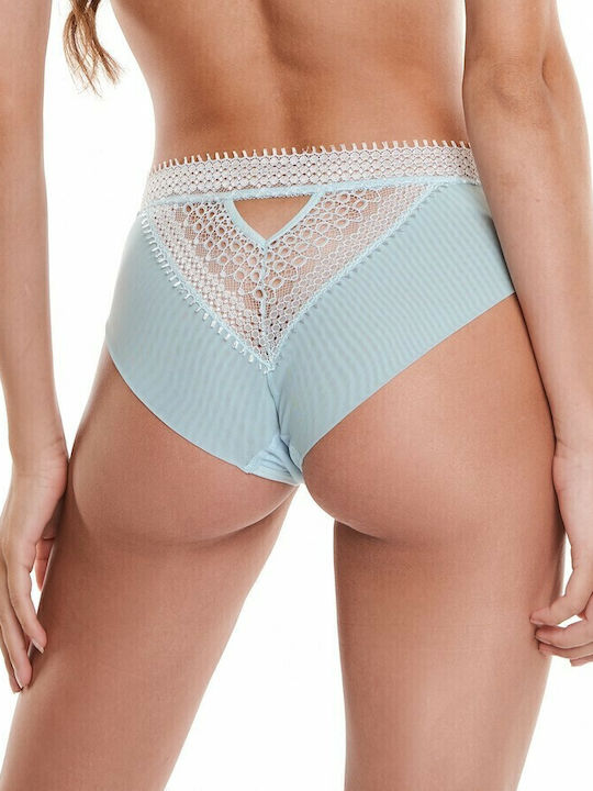Women's Brazil with Lace Light Blue