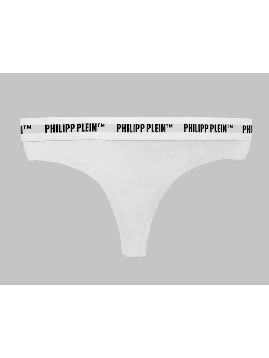 Plein Sport Cotton Women's Slip 2Pack White