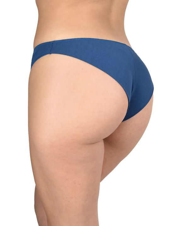 A.A UNDERWEAR Women's Brazil Seamless Blue