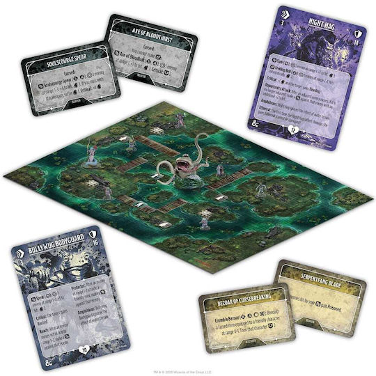 WizKids Dungeons & Dragons Onslaught Nightmare of the Frogmire Coven Guidebook