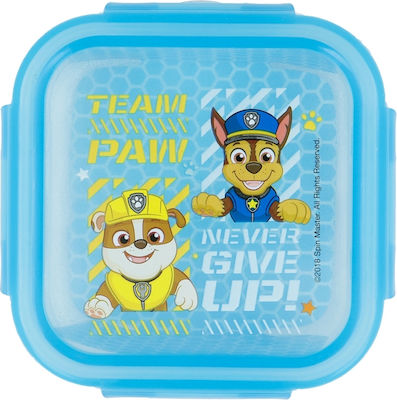 Stor Paw Patrol Kids Lunch Plastic Box 0.29lt Light Blue L10xW10xH6cm