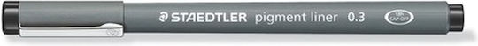 Staedtler Zeichenmarker 0.3mm Schwarz 1Stück