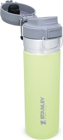 Stanley Go Quick Flip Bottle Thermos Stainless Steel BPA Free 700ml Citron with Mouthpiece