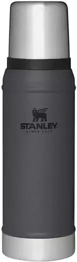 Stanley Classic Legendary Μπουκάλι Θερμός Ανοξείδωτο BPA Free 750ml Charcoal με Καπάκι-Κύπελλο
