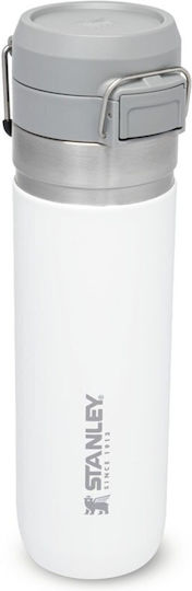 Stanley Go Quick Flip Μπουκάλι Θερμός Ανοξείδωτο BPA Free 1.06lt Polar με Επιστόμιο