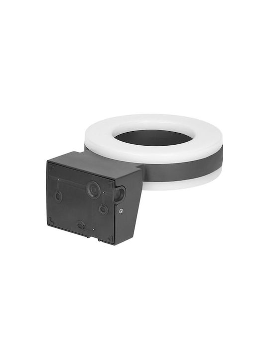 Redled Стенно Външно Плафонно Осветление LED IP65 20W с Естествено бяло Светлина 19.6x15x8.2εκ.