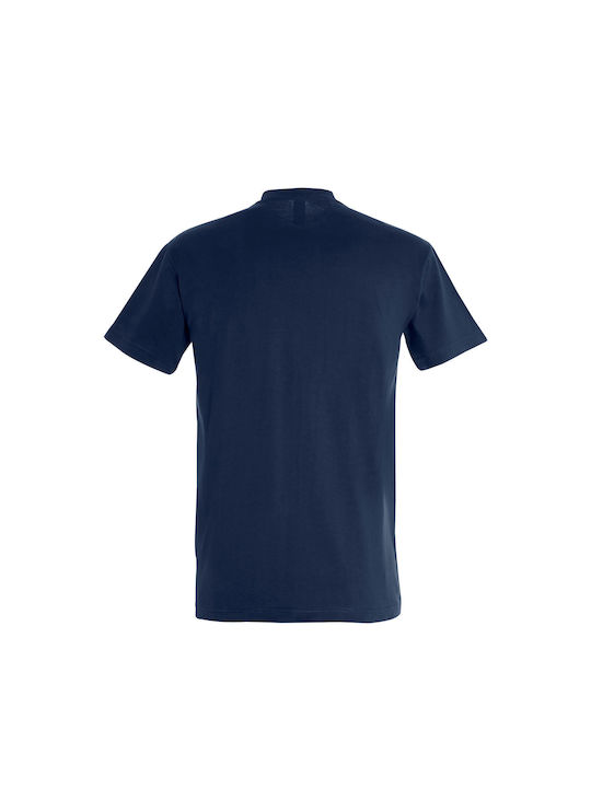 T-shirt Fremde Dinge Blau Baumwolle 11500-319-11