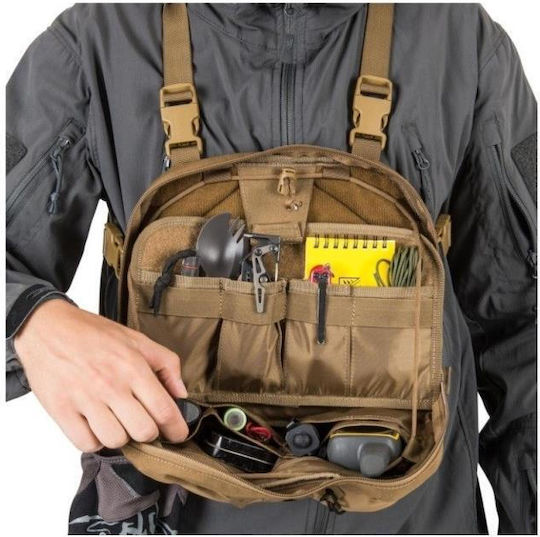Helikon Tex Chest Pack Numbat Στρατιωτικό Τσαντάκι Στήθους από Cordura Μαύρο 5lt