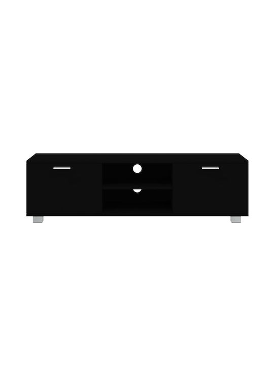 TV-Ständer Schwarz M140xT40,5xH35cm