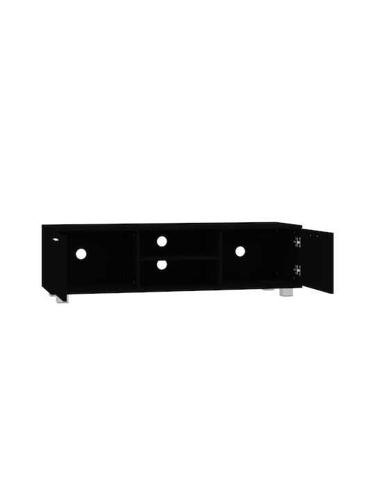 TV-Ständer Schwarz M140xT40,5xH35cm