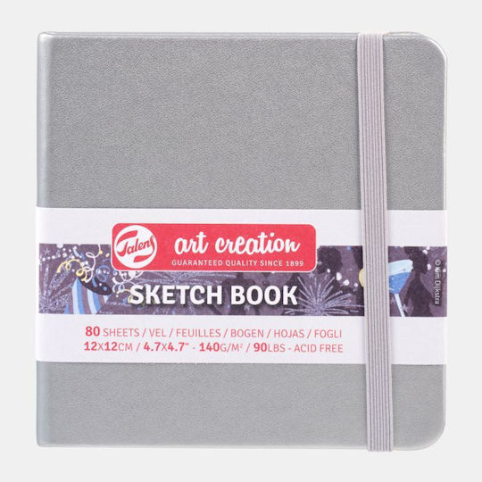Royal Talens Sketch Pad Sketchbook Art Creation Shiny Silver