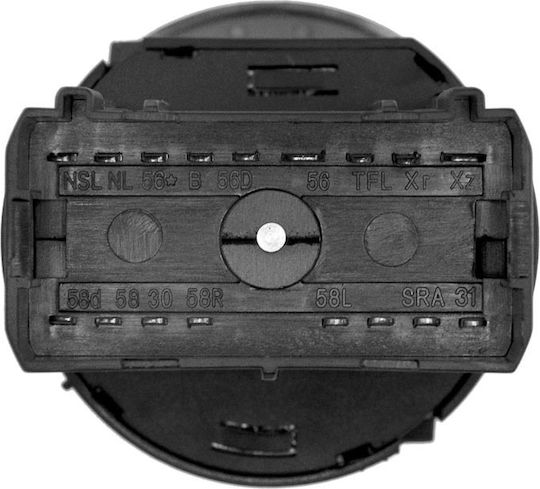 NTY Car Light Switch for Audi A4 17pin Black