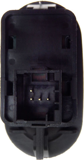 NTY Car Window Switch for Citroen C2 / C3 Peugeot 1007 4pin Black