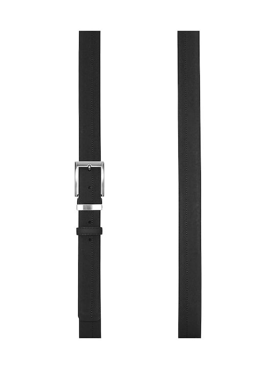 Men's Belt Leather Black