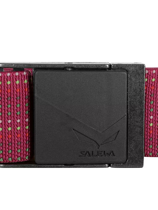 Men's Belt Fabric Webbing Belt Red