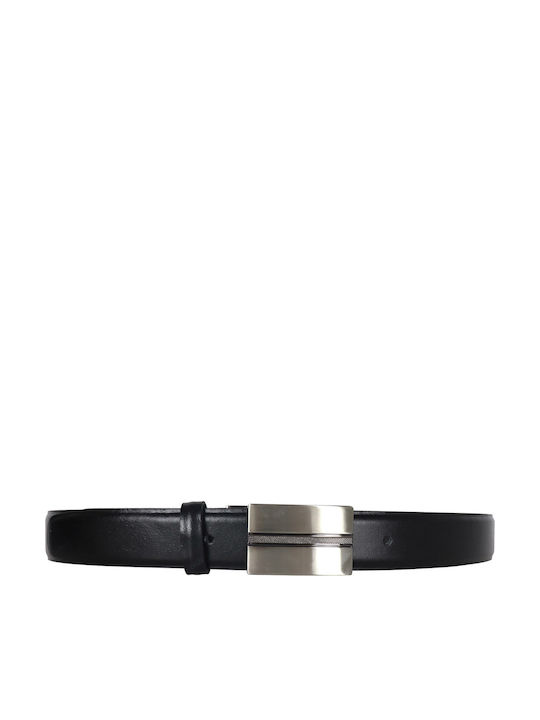 Men's Belt Leather Black