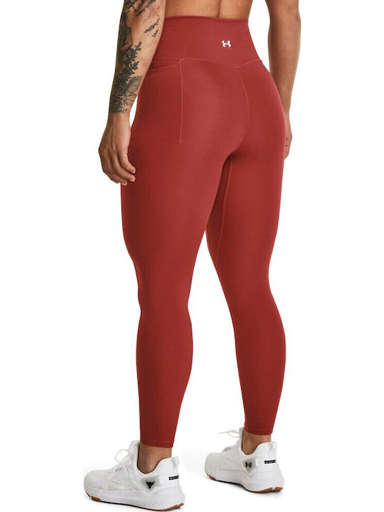 Project Rock Crossover Training Damen Leggings mit Formendefinition Rot