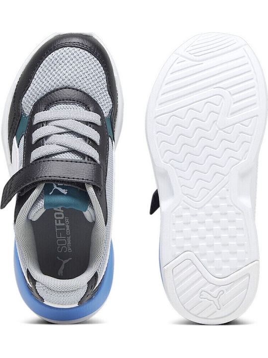 X-Ray Speed Lite Kids Sports Shoes Running with Hoop & Loop Closure Gray