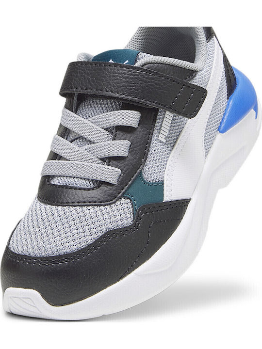 X-Ray Speed Lite Kids Sports Shoes Running with Hoop & Loop Closure Gray