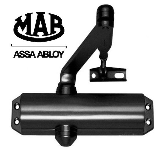 Assa Abloy Μηχανισμός Επαναφοράς Πόρτας Ασημί