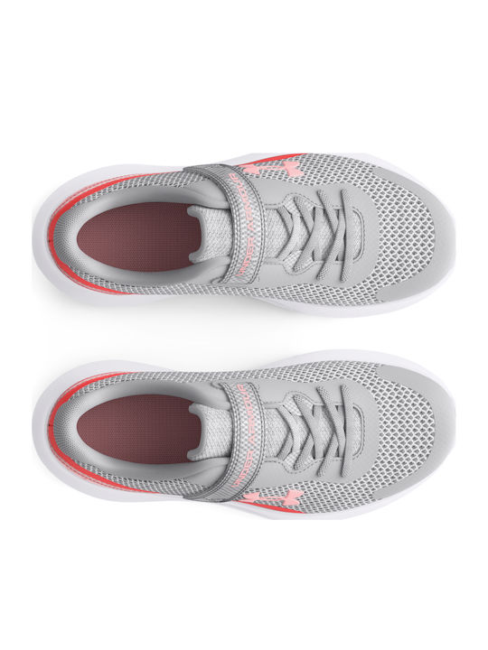 Surge 3 PC Kids Sports Shoes Running with Hoop & Loop Closure Gray
