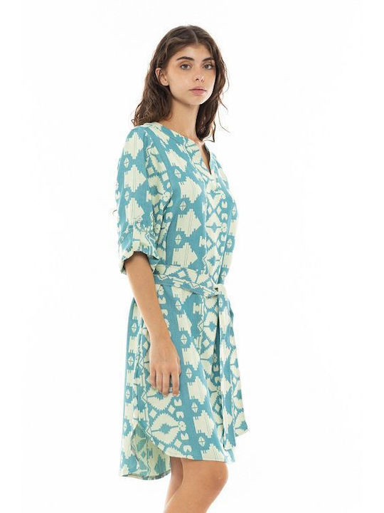 Pink Label Women's Caftan Beachwear Turquoise