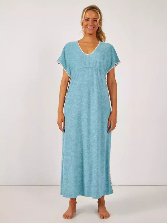 Harmony Women's Maxi Dress Beachwear Turquoise