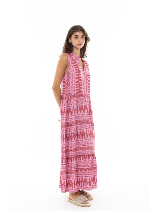 Pink Label Damenbademode Rosa Kleid