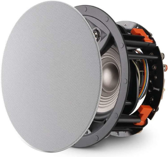 JBL Studio 2 6ICDT Παθητικό Ηχείο Οροφής 80W (Τεμάχιο) Μαύρο STUDIO26ICDT