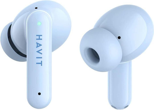 Havit TW967 In-ear Bluetooth Handsfree Earphones with Charging Case Blue