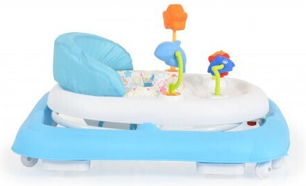 Moni Eko Baby Walker with Music for 6+ Months Blue