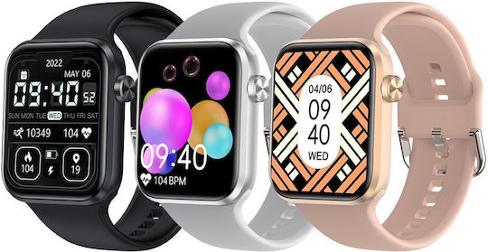 Microwear A02 Smartwatch (Argintiu)