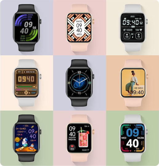 Microwear A02 Smartwatch (Argintiu)