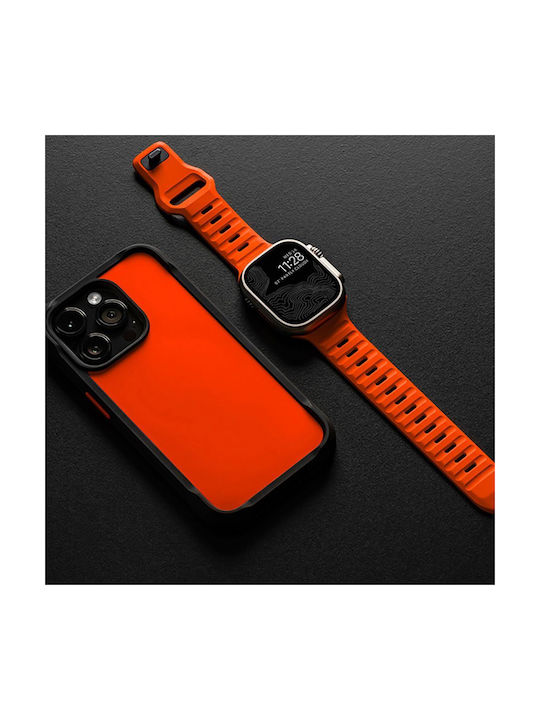 Tech-Protect Iconband Line Λουράκι Σιλικόνης Lime (Apple Watch 44/45/46mm/Ultra 49mm)