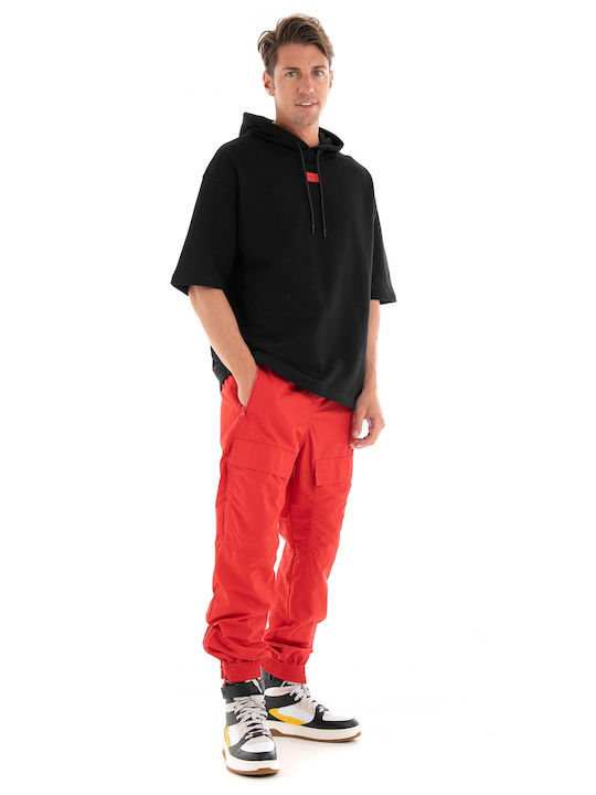 Hugo Boss Men's Trousers in Regular Fit Red