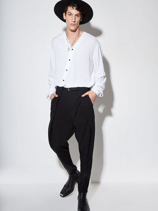 Trousers Chino Elastic Black