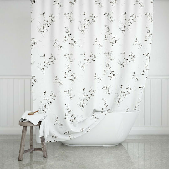 Estia Κουρτίνα Μπάνιου 180x180 cm White Estia Κουρτίνα Μπάνιου 180x180 cm White