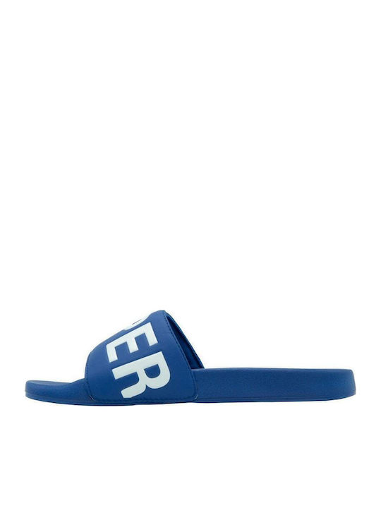 Men's Slides Blue