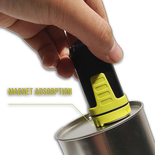 Cree Wiederaufladbar Taschenlampe LED IPX4 mit maximaler Helligkeit 1800lm Schwarz