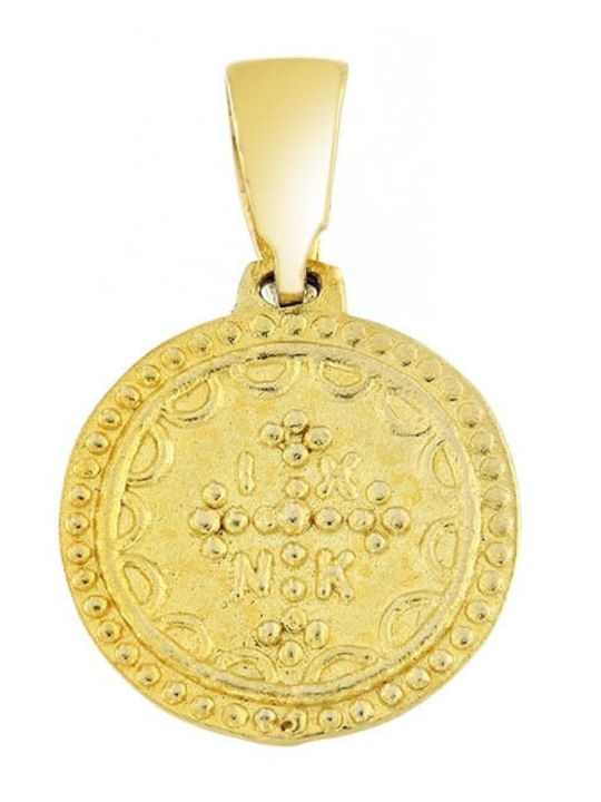 Eforo Charm Talisman Din Aur Galben 14 Carate