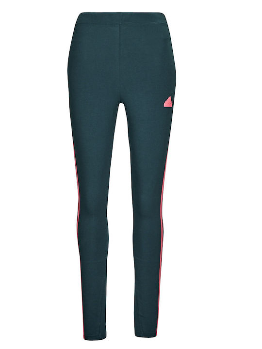 Future Icons 3-stripes Women's Long Training Legging Turquoise.