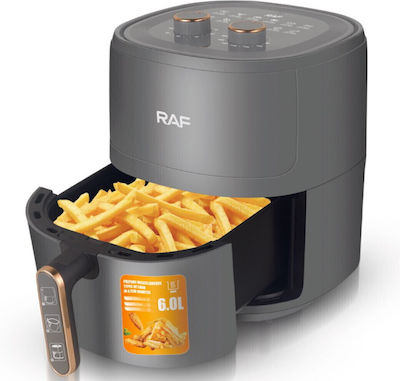 Raf R-5325 Air Fryer 6lt Black