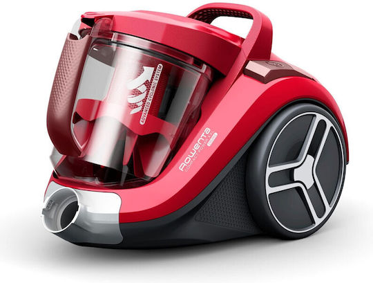 Rowenta Compact Power Xxl Ηλεκτρική Σκούπα 750W με Κάδο 2.5lt Κόκκινη