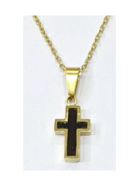 Kostibas Fashion Cross from Steel with Chain